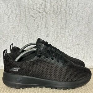 Skechers Womens Black GOWalk Joy Paradise Casual Walking Sneaker Shoes SZ US 7.5